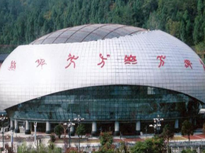 昌平体育中心球形网架加工安装